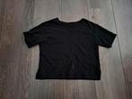 Zwart C&A T-shirt maat 134, Gebruikt, C&A, Meisje, Ophalen of Verzenden