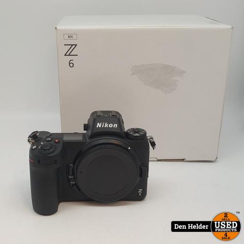 Nikon Z6 BODY Zwart 24.5MP 35mm (Fullframe) - Nieuwstaat!, Audio, Tv en Foto, Videocamera's Digitaal, Zo goed als nieuw