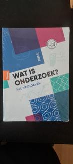Wat is onderzoek, Nel Verhoeven, Nieuw, Ophalen of Verzenden