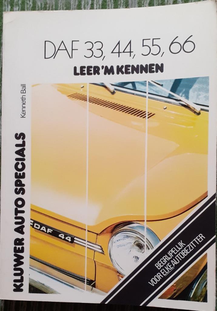 Leer ‘m kennen ‘DAF 33, 44, 55, 66’, Auto diversen, Handleidingen en Instructieboekjes, Ophalen of Verzenden