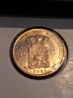 gouden tientje 1888, Ophalen of Verzenden, Koning Willem III, 10 gulden, Goud