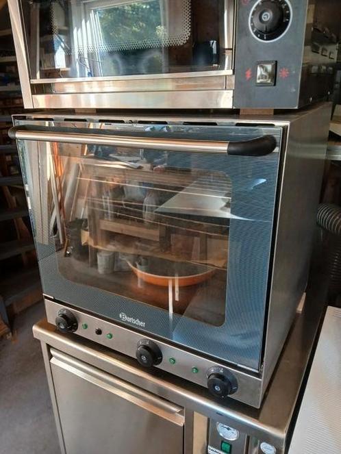 Bartscher heteluchtoven met stoomfunctie, Witgoed en Apparatuur, Ovens, Gebruikt, Vrijstaand, Oven, 45 tot 60 cm, 45 tot 60 cm