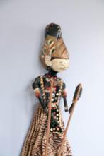 Wayang golek poppen en boek., Antiek en Kunst, Ophalen of Verzenden