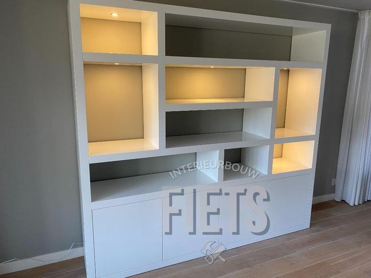 Openvakkenkast | Wandkast | Boekenkast Model Mirjam., Huis en Inrichting, Kasten | Boekenkasten, Nieuw, 200 cm of meer, 200 cm of meer