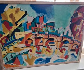 Koos van Bruggen schilderij  beschikbaar voor biedingen