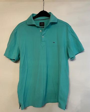 Heren Polo Jac Hensen; L, (licht)groen/blauw beschikbaar voor biedingen