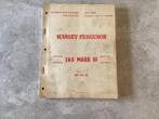 Massey Ferguson 165 Mark II Onderdelenboek 1968, Ophalen of Verzenden, Gelezen, Werktuigbouwkunde