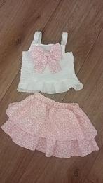 Setje baby meisje rok en top maat 80 als nieuw schattig, Ophalen of Verzenden, Zo goed als nieuw, Meisje