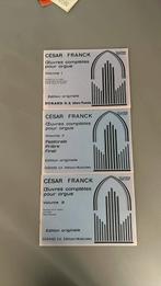 3 bundels muziek van Cesar Franck, Muziek en Instrumenten, Bladmuziek, Ophalen of Verzenden