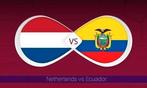 Tickets Nederland - Ecuador te koop!, Tickets en Kaartjes, Sport | Voetbal, Drie personen of meer, Maart, Nederlands elftal