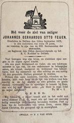 3 x Feijen Johannes 2x en Gesina Dalfsen, Ophalen of Verzenden