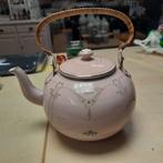 Fraai Ard-Nouveau emaille chocoladeketel, Ophalen of Verzenden