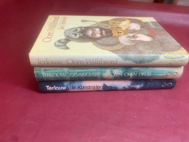 Jan Terlouw - 3 Boeken (Lemniscaat), Boeken, Kinderboeken | Jeugd | onder 10 jaar, Gelezen, Fictie algemeen, Ophalen of Verzenden