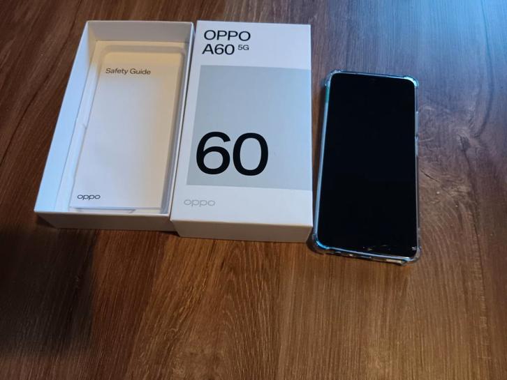 Oppo A60 5G, Telecommunicatie, Mobiele telefoons | Samsung, Zo goed als nieuw, 128 GB, Zwart, Ophalen of Verzenden