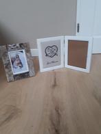 2 fotolijsten landelijk, Minder dan 50 cm, Gebruikt, Ophalen of Verzenden, Minder dan 50 cm