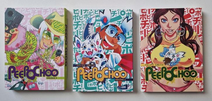Peepo Choo SET complete serie manga Felipe Smith RARE, Boeken, Strips | Comics, Nieuw, Complete serie of reeks, Japan (Manga)