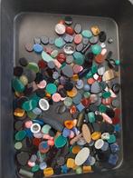 Mix partij edelstenen cabochons zegelstenen, Ophalen of Verzenden, Zo goed als nieuw