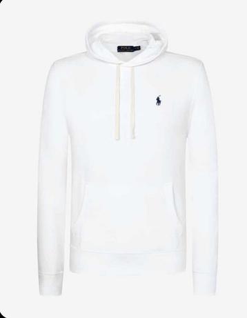 Super leuke witte hoodie maat m van ralph lauren  beschikbaar voor biedingen