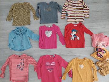 Longsleeves maat 80 meisje longsleeve shirt shirts beschikbaar voor biedingen