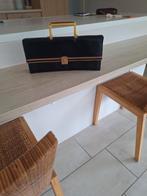 Tasje met goud hendel.....vanbinnen als nieuw....., Ophalen of Verzenden, Zo goed als nieuw, Schoudertasje