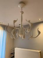 Kroonluchter design exclusief met zwaantjes 2x, Huis en Inrichting, Lampen | Kroonluchters, Ophalen, Zo goed als nieuw