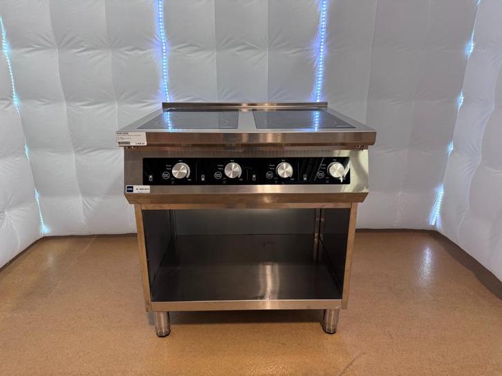 Inductie fornuis 4 zones met open onderstel HAKPRO, Zakelijke goederen, Horeca | Keukenapparatuur, Fornuis, Frituur en Grillen