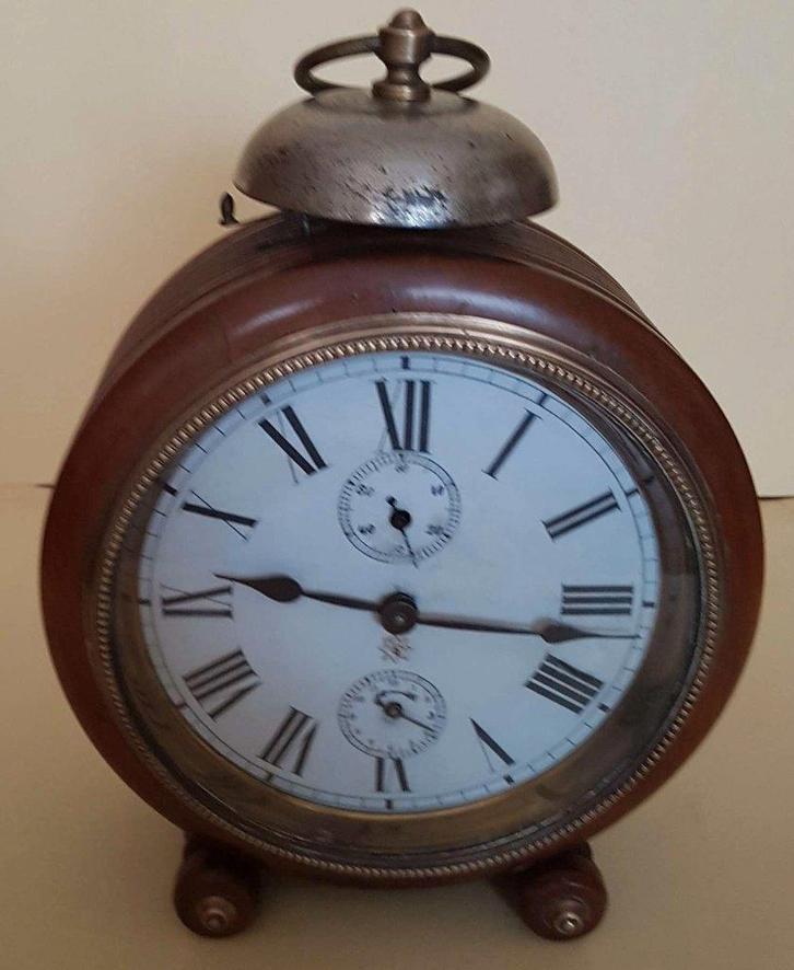 Oude Junghans Wekker, Huis en Inrichting, Woonaccessoires | Klokken, Gebruikt, Wekker of Tafelklok, Analoog, Ophalen of Verzenden