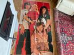 Levensgrote ABBA Super Poster In 4 Delen Circa 225x93 Cm, Verzamelen, Muziek, Artiesten en Beroemdheden, Verzenden, Zo goed als nieuw