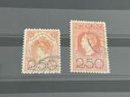 Nederland nvph 104- 105 gestempeld, Postzegels en Munten, Ophalen of Verzenden