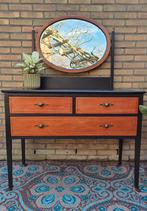 Vintage/Antieke haltafel/kaptafel, Ophalen, Gebruikt, 100 tot 150 cm, 100 tot 150 cm