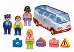 123 PLAYMOBIL 6773 Autobus met Reizigers en Bagage 9 delig, Kinderen en Baby's, Speelgoed | Playmobil, Nieuw, Complete set, Ophalen of Verzenden