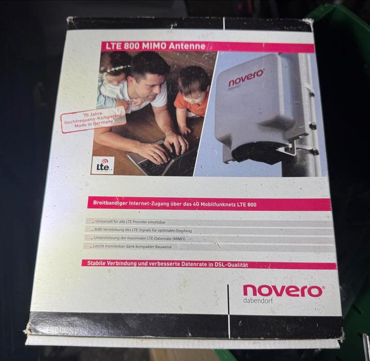 Novero LTE 800 MIMO Richtantenne - Made in Germany, Telecommunicatie, Antennes en Masten, Nieuw, Antenne, Ophalen of Verzenden