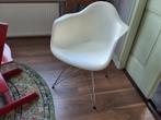 3 DAR-design eetkamerstoelen, Ophalen, Gebruikt, Drie, Wit