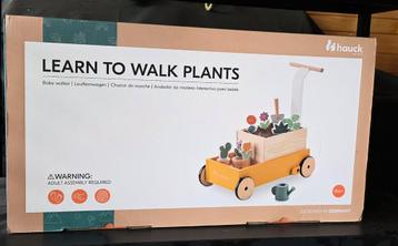 Nieuwe houten loopkar "Leren tuinieren met plantjes!" beschikbaar voor biedingen