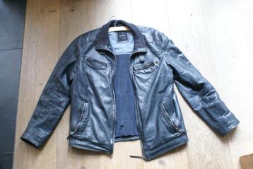 Vintage leren jas -Westbury Premium, genuine leather- beschikbaar voor biedingen