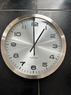 Mooie grote stalen Karlsson klok, Ophalen, Zo goed als nieuw, Wandklok