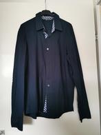 449 .. zgan blauw overhemd maat L, Kleding | Heren, Overhemden, Ophalen of Verzenden, Zo goed als nieuw, Blauw, Halswijdte 41/42 (L)