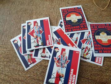 16 Willem II Voetbalplaatjes beschikbaar voor biedingen