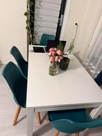 Stoel, petrol blauw, stoelen, Ophalen of Verzenden, Overige kleuren, Eén