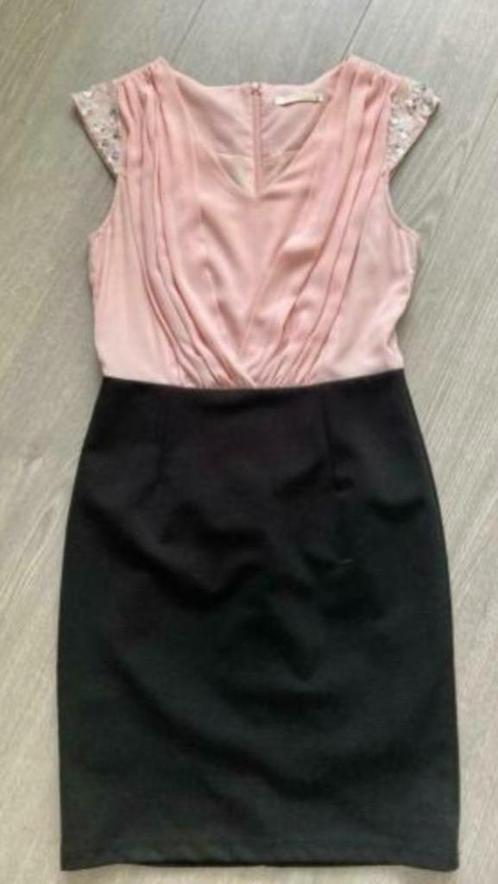 Prachtig mooi feestelijk jurkje met diamantjes , mt M 38, Kleding | Dames, Jurken, Gedragen, Maat 38/40 (M), Boven de knie, Ophalen
