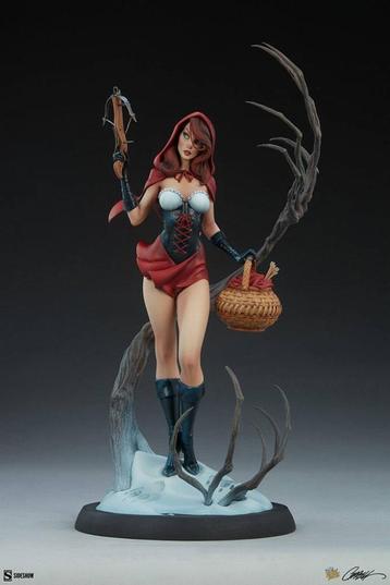 Sideshow Fairytale Fantasies Red Riding Hood statue