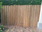 gespleten bamboe scherm totaal 200 bij 400 cm, Tuin en Terras, Ophalen, Overige materialen, 200 cm of meer, Zo goed als nieuw