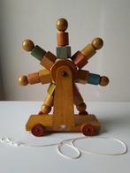 vintage houten speelgoed Nooitgedagt Ijlst, blokkenmolen, Antiek en Kunst, Ophalen of Verzenden