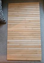 Ikea Rodeby bamboe - armleuningblad, Huis en Inrichting, Rond, Ophalen of Verzenden, Minder dan 55 cm, Zo goed als nieuw