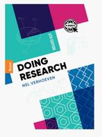 Doing Research, Boeken, Zo goed als nieuw, Nel Verhoeven, Beta, HBO