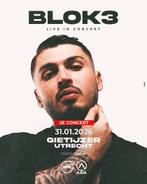 Blok 3 utrecht gietijzer 2 tickets, Tickets en Kaartjes, Twee personen, Januari