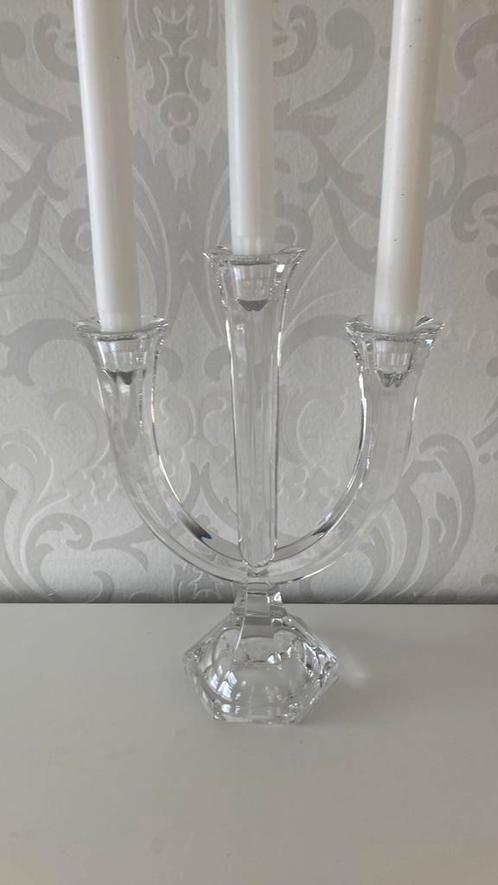 Vintage - Nachtmann kristallen kandelaar, Antiek en Kunst, Antiek | Kandelaars, Kristal, Ophalen of Verzenden