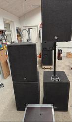 Dynacord Powermax 5 Geluidset F8 F150 PM2600, Subwoofer, Zo goed als nieuw, 120 watt of meer, Ophalen