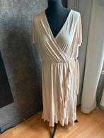 Mooie beige lange zomerse jurk mt 44 ZGAN, Beige, Maat 42/44 (L), Ophalen of Verzenden, Zo goed als nieuw