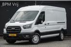 Ford Transit L3H2 | 170Pk | 3.500 kg. trekgewicht | 2x Schui, Auto's, Bestelauto's, Voorwielaandrijving, Stof, Zwart, 4 cilinders